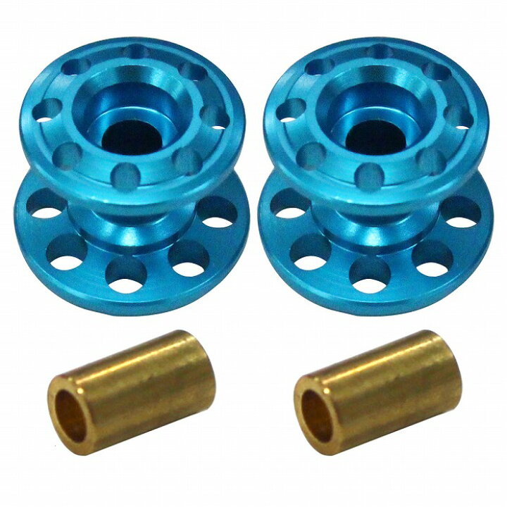 楽天市場】ミニ四駆用 2個セット 軽量 2段アルミローラー 13-12mm 部品 