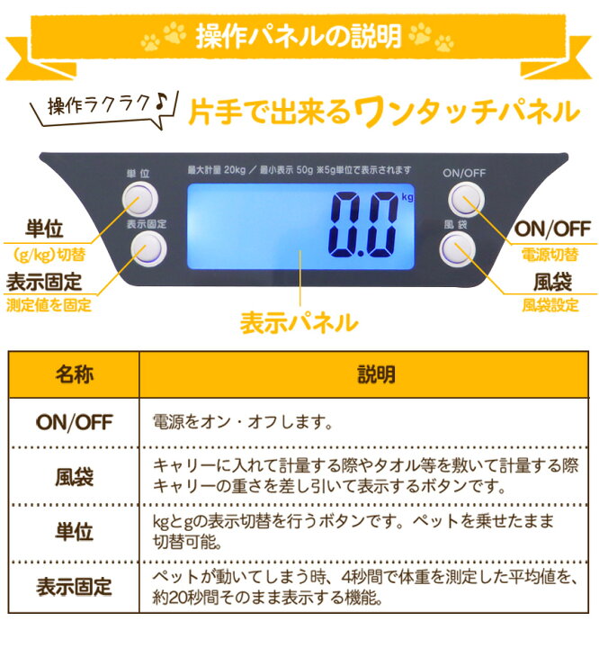 楽天市場 あす楽 送料無料 ペット 体重計 5g単位 ペット用体重計 ペットくん デジタル表示 ペット用品 ペットスケール 肥満対策 体重管理 体重 計 はかり 犬 体重計 猫 うさぎ 計量 子犬 子猫 成長 発育 経過 健康 ダイエット 病気 介護 老犬介護 いつもショップ