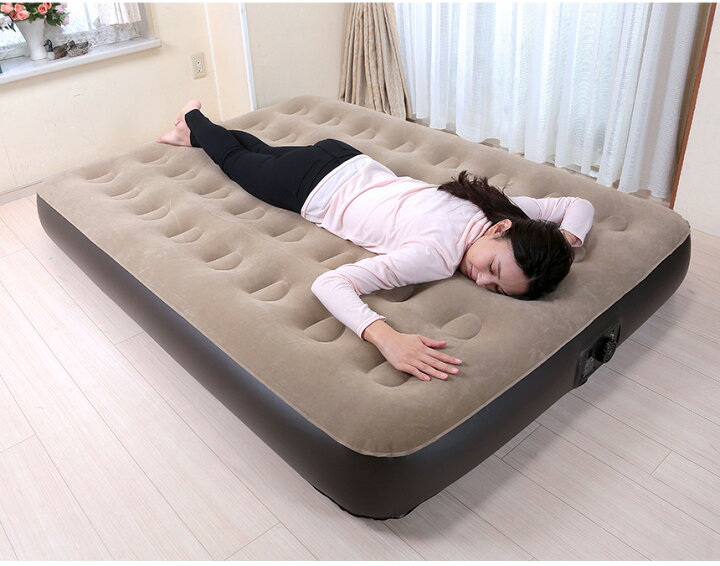 楽天市場】電動エアーベッド ロータイプ 【ワイド】 幅約137cm 電動 