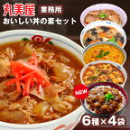 丸美屋業務用 おいしい丼の素 20袋セット 丸美屋 丼 業務用 麻婆丼 親子丼 中華丼 牛丼 塩カルビ丼 5種 各4袋 どんぶり レトルト パウチ 常温保存 野菜 肉 簡単 湯煎 備蓄 長期保存 保存食 時短 調理 おかず セット ご飯のお供 在宅 応援 子供 総菜 お総菜