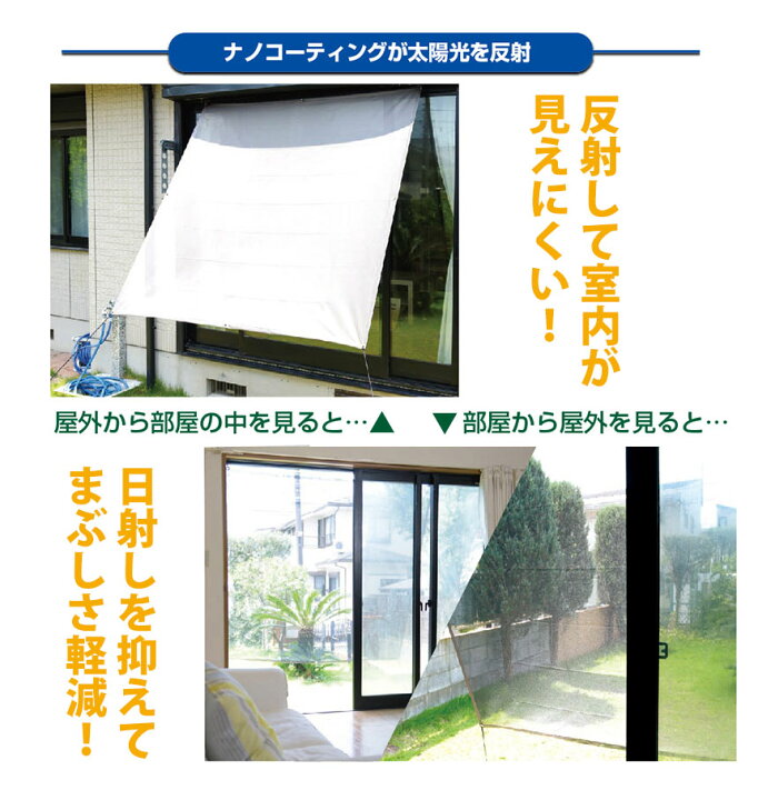 楽天市場】【正規販売店】セキスイ クールアップシェード 180×90cm 