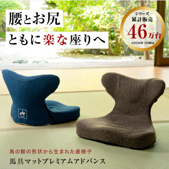 楽天市場】馬具マットプレミアム アドバンス 座椅子 プロイデア 