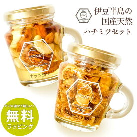 【送料無料】はちみつ 国産 ハチミツ 伊豆半島の国産天然ハチミツセット 国産はちみつ ナッツ 蜂蜜漬け 手土産 食べ物 スイーツ スイーツギフト 天然 蜂蜜 イチジク漬け 瓶 高温処理無し お返し お菓子 おしゃれ 父の日 実用的 花以外 お中元 御中元 母の日 遅れてごめんね