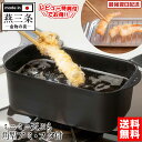 ＼クーポンで3350円！／ ミニ 天ぷら鍋 角型 アミ・フタ付き 天ぷら スクエア ih対応 IH ミニ ミニサイズ 角 四角 小型 長方形 セット ミニ揚げ物鍋 揚げ鍋 小さい 揚げ物 鍋 日本製 燕三条 コンパクト てんぷら鍋 少ない油で おいしく カラっと 揚がる コンパクト【RSL】