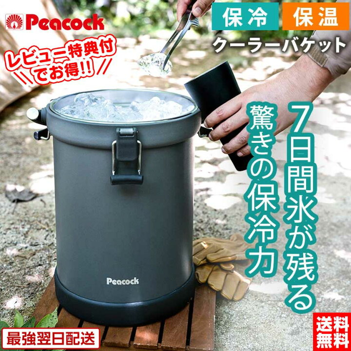 楽天市場】【送料無料】クーラーボックス 9.5L クーラーバケット 