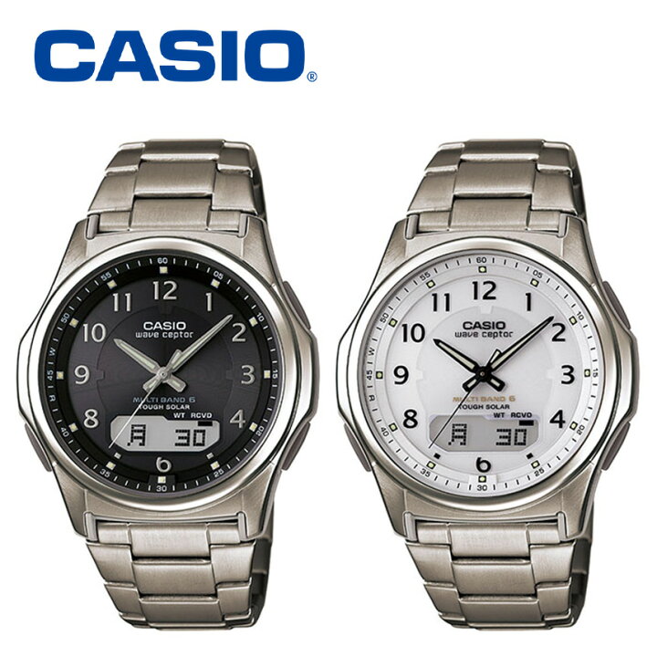 楽天市場 1000円offクーポン対象 送料無料 腕時計 メンズ ソーラー電波時計 チタン カシオ Casio 国内正規品 カシオ ソーラー電波時計 電波時計 ソーラー 電波 日付 誕生日 クリスマス クリスマス ギフト プレゼント ブランド マルチバンド6 電波腕時計 5気圧