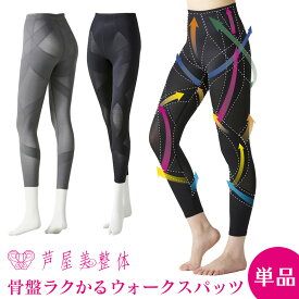 【★500円クーポン有!】【ポイント10倍】芦屋美整体 骨盤ラクかるウォークスパッツ 最新 骨盤ラクかるウォークスパッツ 加圧タイツ タイツ スパッツ 強力着圧 加圧 スパッツ レギンス ロング 補正下着 骨盤 ゆがみ 矯正 グッズ 骨盤補正 骨盤矯正 テレビ TV 紹介品