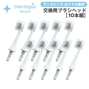 デンタピック ロイヤル 専用 交換用 ブラシヘッド【10本組】デンタピックロイヤル専用 交換用 ブラシヘッド 10本組 口腔洗浄器 WSDR001 専用 交換用ブラシヘッド 電動歯ブラシ 口腔洗浄機 フロ