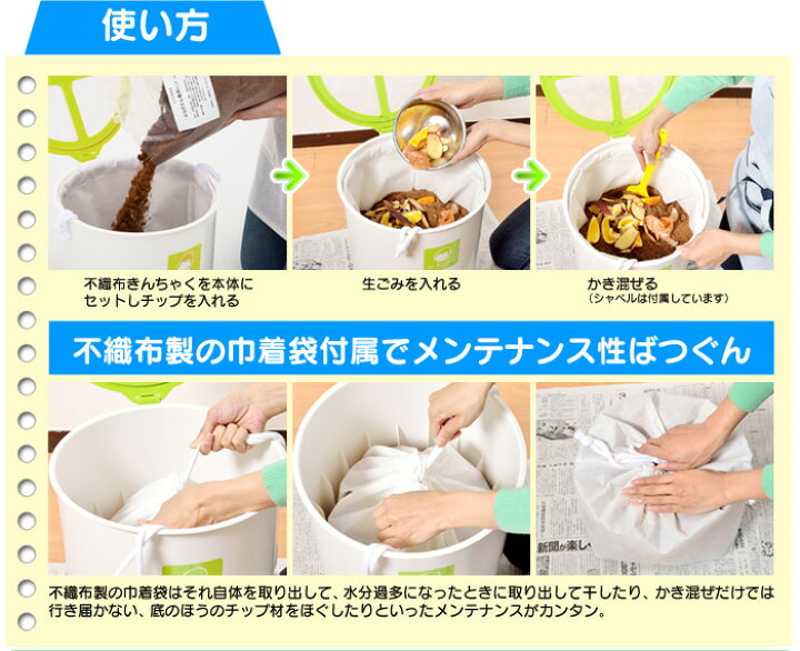 話題の生ゴミ対策 生ゴミが自然と無くなる不思議 生ごみ処理機 家庭用コンポスト 自然にカエルｓ 基本セット エコクリーン 日本製 生ゴミ 肥料 Sks 101型 電気代不要の経済的な家庭用生ゴミ処理機 ガーデニング