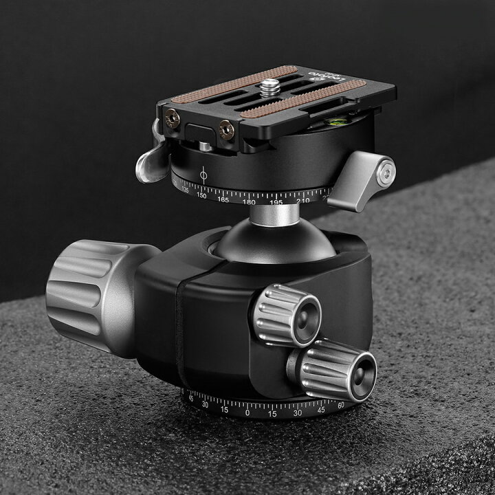 Leofoto/レオフォト LH-40PCL 自由雲台 付属プレートNP-60 Leofoto、雲