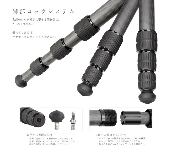 楽天市場】Leofoto(レオフォト) LS-284CEX レベリングベース搭載 