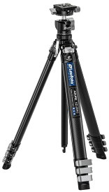 Leofoto(レオフォト) AZ-204Cアジュール三脚［AZシリーズ｜ブラック(BK)］【一年保証】
