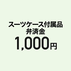 【弁済金】スーツケース付属品