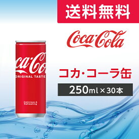 コカ・コーラ 250ml缶 30本　1ケース 【コカ・コーラ】