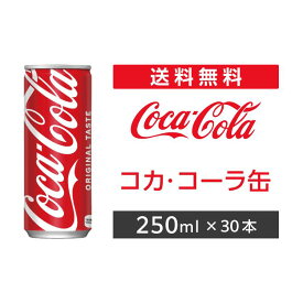 コカ・コーラ 250ml缶 30本 1ケース 2ケース 【コカ・コーラ】