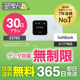 WiFi レンタル 30日 送料無料 即日発送 レンタルwifi レンタルwi-fi wifiレンタル ワイファイレンタル ポケットWiFi レンタルワイファイ Wi-Fi ソフトバンク 空港受取 1ヶ月 E5785 引っ越しwifi 入院wifi 一時帰国wifi 国内wifi 在宅勤務 契約不要