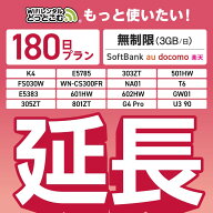 【延長専用】SoftBank 無制限 K4 501HW 303ZT E5785 FS030W NA01 WN-CS300FR E5383 T6 305ZT 801ZT 無制…