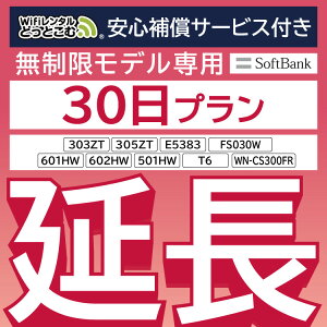 安心保障付きプレミアムプラン専用 【延長専用】 E5383 303ZT 305ZT 501HW 601HW 602HW T6 FS030W 無制限 wifi レンタル 延長 専用 30日 ポケットwifi Pocket WiFi レンタルwifi ルーター wi-fi 中継器 wifiレンタル ポケットWiFi ポケットWi-Fi