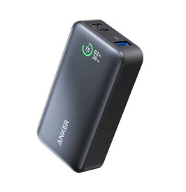 【販売商品】モバイルバッテリー Anker 533 Power Bank ブラック アンカー Anker Power Bank (10000mAh, 30W) 新品 製品型番: A1256011ブラック コンビニ受取可