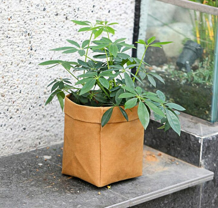 Tospra 収納バスケット 編み 鉢カバー 観葉植物 折りたたみ 花鉢 ハンドル付き 手作り 収納バッグ 洗濯物 おもちゃ 鉢かご 鉢カゴ ビーチバッグ 98 Off