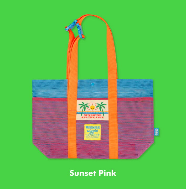 楽天市場】【Wiggle Wiggle公式】メッシュビーチバッグ 2種 Sunset 