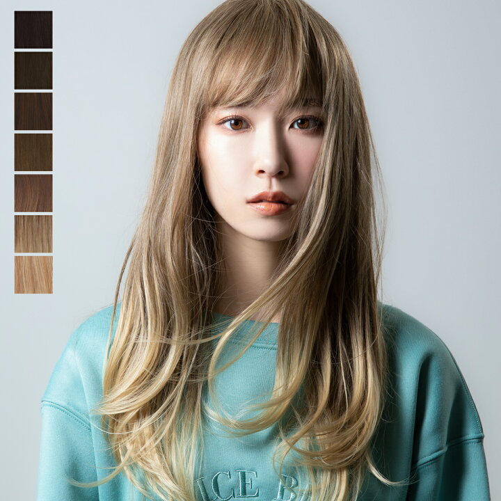 楽天市場】ウィッグ ロング ストレート ウェーブ カール フルウィッグ 