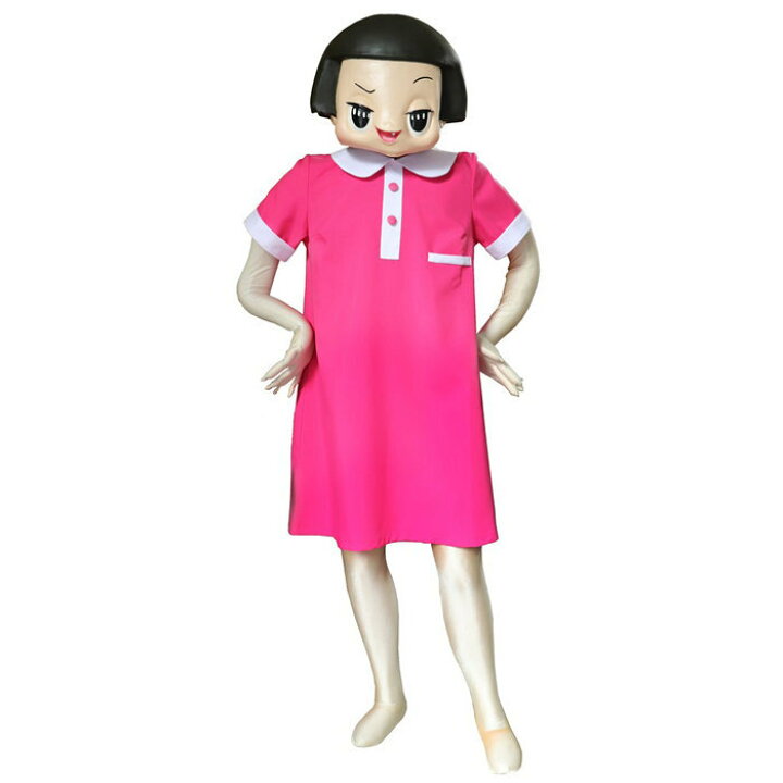 楽天市場 送料無料 チコちゃん マスク ワンピース コスプレセット 余興 仮装 かぶりもの ネタ パーティーグッズ オガワスタジオ コスチューム なりきり ものまね 宴会 Nhk ウィッグの専門店ウィッグランド
