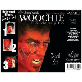 米国シネマシークレット社製 燃えるように赤い悪魔の特殊メイクキット EZMU012｜WOOCHIE Devil Kit