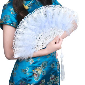 レース羽扇子 サックス バブル 変装 仮装 コスプレ チャイナ服 仮装 ボディコン お立ち台 チャイナドレス