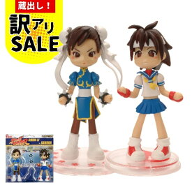【訳ありSALE/アウトレット/蔵出し品/レア】ピンキーストリート Pキャラ ストリートファイター 春麗 & さくら