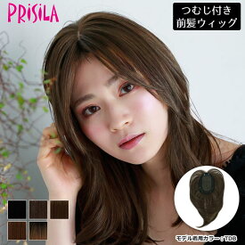 【スーパーSALE！10%OFFクーポン対象】自然 前髪ウィッグ つむじ付き前髪ウィッグ プリシラ 15％OFF TFX-105 グラムワンレンバングス（TFX-101をリニューアル）つむじあり前髪ウィッグ【メール便対応1個まで】