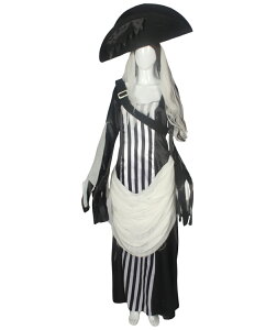 衣装 女装 JCO-448 幽霊船長 海賊 キャプテン コスチュームワールドカップ オリンピック 舞台 クリスマス コスプレ ボブ ポプキン バット 姫 ディズニー 映画 USJ お揃い 忘年会 新年会 劇団 男