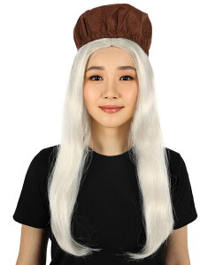 Wigs2you H-6866 �����p��l�p�A���}���[�u�����h�E�B�b�O�ƖX�q - �X�g���[�g�w�A�X�^�C���̃R�X�`���[���A�N�Z�T���[�B�R�X�v���A�n���E�B���A�p�[�e�B�[�ɍœK�B�X�^�C���b�V���Ńg�����f