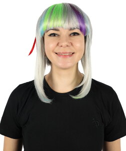 Wigs2you H-6880 ��l�����p�����[�~�f�B�A���A�j���E�F�[�u�}���`�E�B�b�O�i�O���t���j�R�X�v���E�n���E�B���R�X�`���[���A�v���~�A���ʋC���L���b�v���X�L���b�v�A��R�������@�ۃw�A