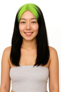 Wigs2you H-5202 �r���[�E�A�C���b�V�����O���[���E�B�b�O ��l�p 80 �N��|�b�v�}���b�g�X�^�C�� �����t�� �V���M�[�o���O �v���~�A���d�グ