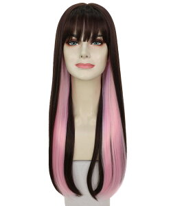 Wigs2you C-105 ��l�����p �u���b�N���s���N 26�C���` �����O�X�g���[�g�E�B�b�O�i�O���t���j�b�n���E�B���E�R�X�v���E�B�b�O�b��R�������@��