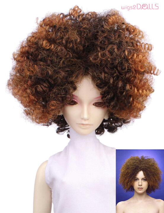 楽天市場】【Wigs2dolls】人形・ドールウィッグ/W-700/アフロ/SD60 