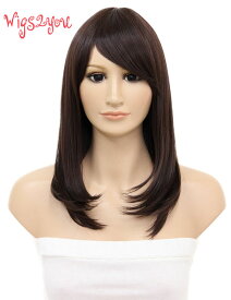 【Wigs2you】在庫処分セール 70%OFF コスプレウィッグ C-049 佐野エマ 東京リベンジャーズ おジャ魔女どれみ 伊集院さちこ 茶 日本製高級ファイバー使用 フルウィッグ 耐熱 コスプレ ハロウィン 女装 最高級 ナチュラル ロング ゆるふわ かつら Wig コスプレウィッグ 激安