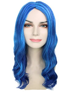 かつら ウィッグ H-5433 ディセンダント マル マレフィセント ワールドカップ オリンピック 舞台 クリスマス コスプレ 姫 ディズニー 映画 USJ お揃い 忘年会 新年会 劇団 男装 女装 仮装 イベン