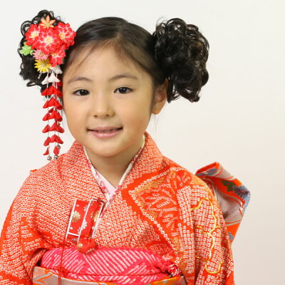楽天市場 ウィッグ キッズ シュシュウィッグ 七五三 つけ毛 エクステウィッグ ポイントウィッグ 和装 お団子ウィッグ まとめ髪 ヘアアレンジ ウィッグ ｗｉｇ ルネス