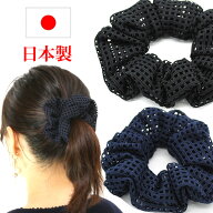 シュシュ レース スクエアレース ポニー ヘアアクセ ヘアゴム 人気