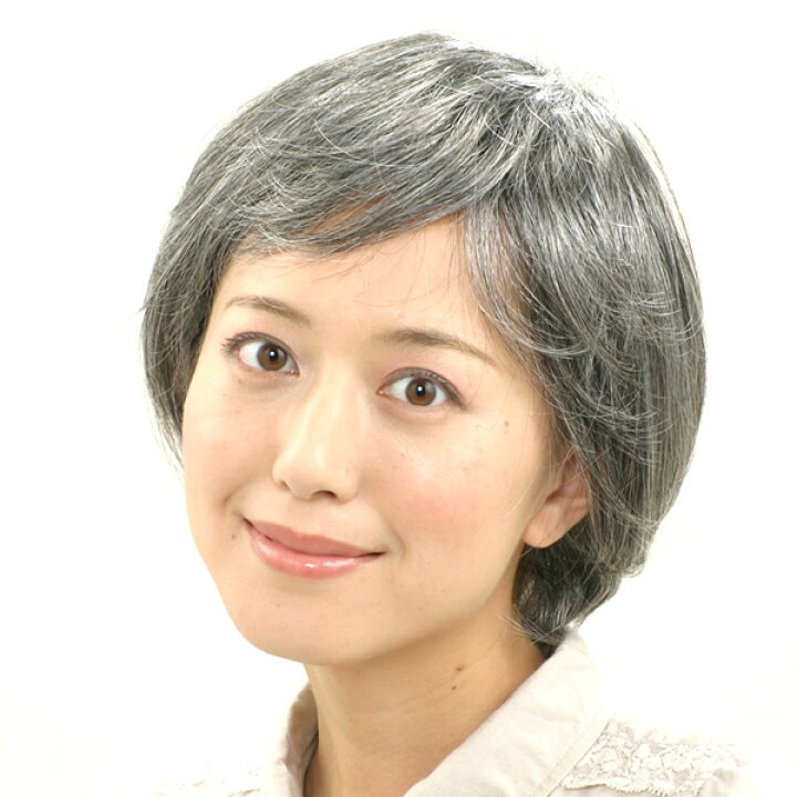 楽天市場】ウィッグ 白髪 薄毛隠し 女性 医療用ウィッグ フル 