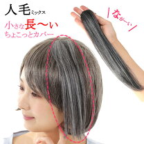 楽天市場】グレイヘア ヘアピースの通販