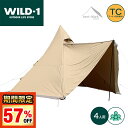 【11/04 20:00~P5倍】テンマクデザイン 公式 テント サーカスTC DX MID+ ワンポールテント キャンプ アウトドアテント…