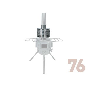 テンマクデザイン ウッドストーブ 2次燃焼器【M】76mm煙突対応(tent-Mark DESIGNS)