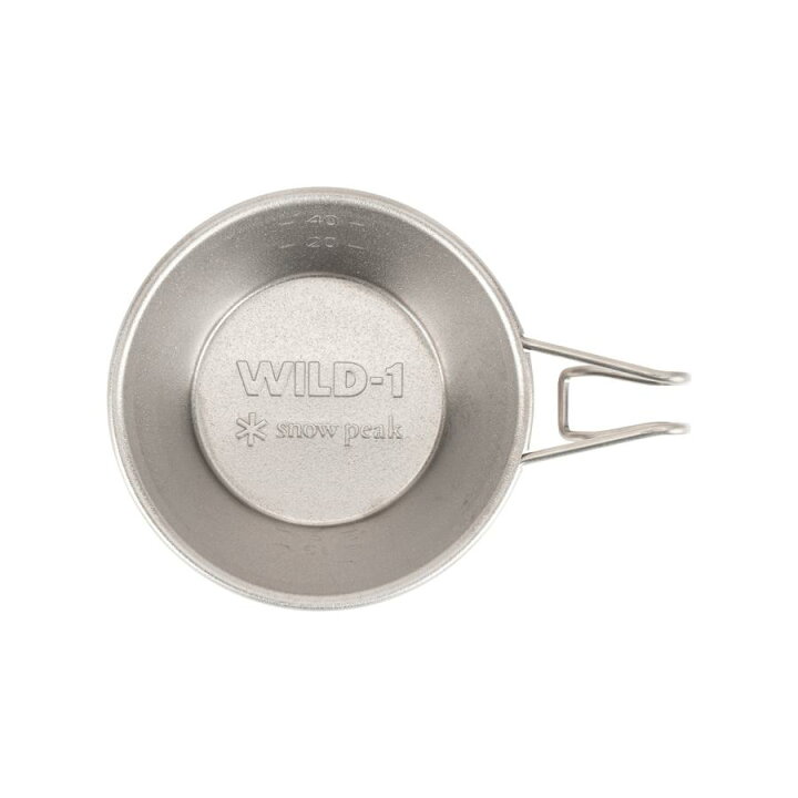 楽天市場】【WILD-1別注】 スノーピーク チタンミニシェラカップ WILD 