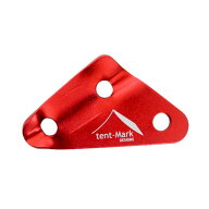 テンマクデザイン アルミ三角自在【レッド】 tent-Mark DESIGNS 自在金具 テントアクセサリー 3つ穴自在