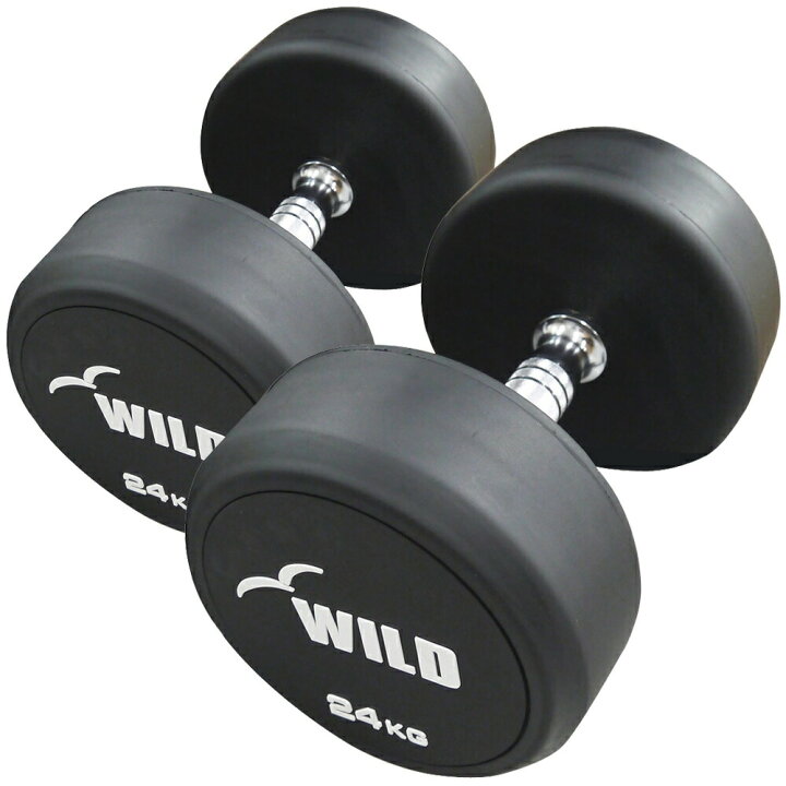 楽天市場 26 27日はポイント5倍 Wild Fit ワイルドフィット 固定式ダンベル 24kg Wf 2本セット送料無料 ジムダンベル ウエイト 筋トレ トレーニング ホームジム ジム 鉄アレイ ワイルドフィットネットショップ