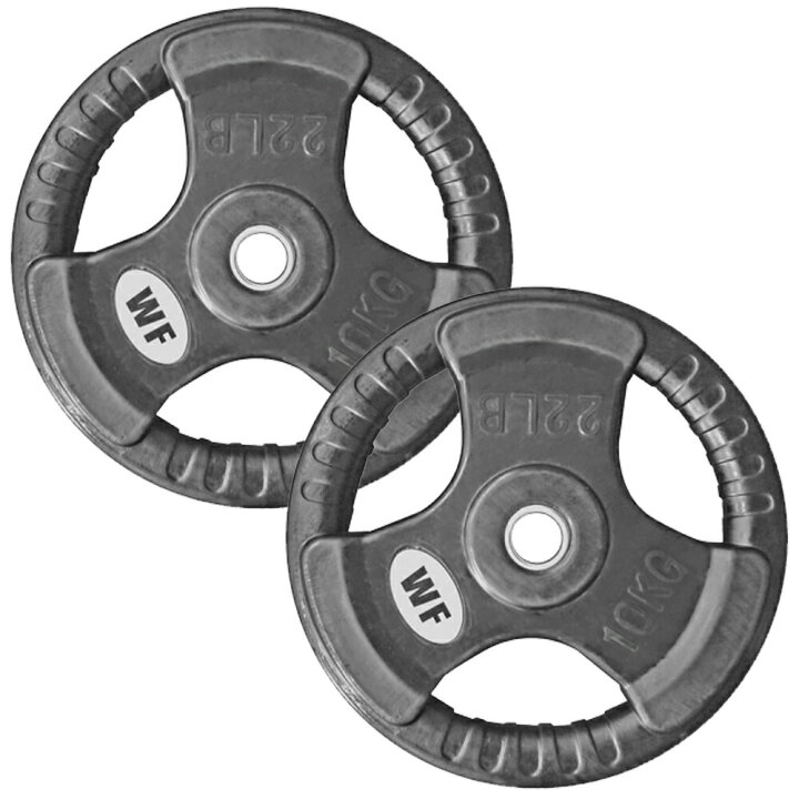 楽天市場】New 黒ラバープレート 10kg (2枚) 《返品・交換不可 
