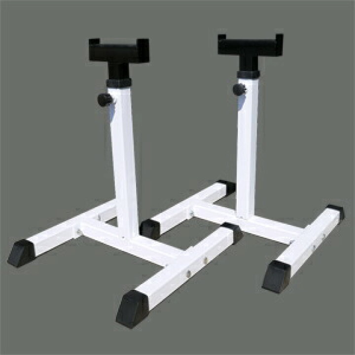 取引中【美品ベンチプレス】フォールディングジムセット 白ラバー100kg  